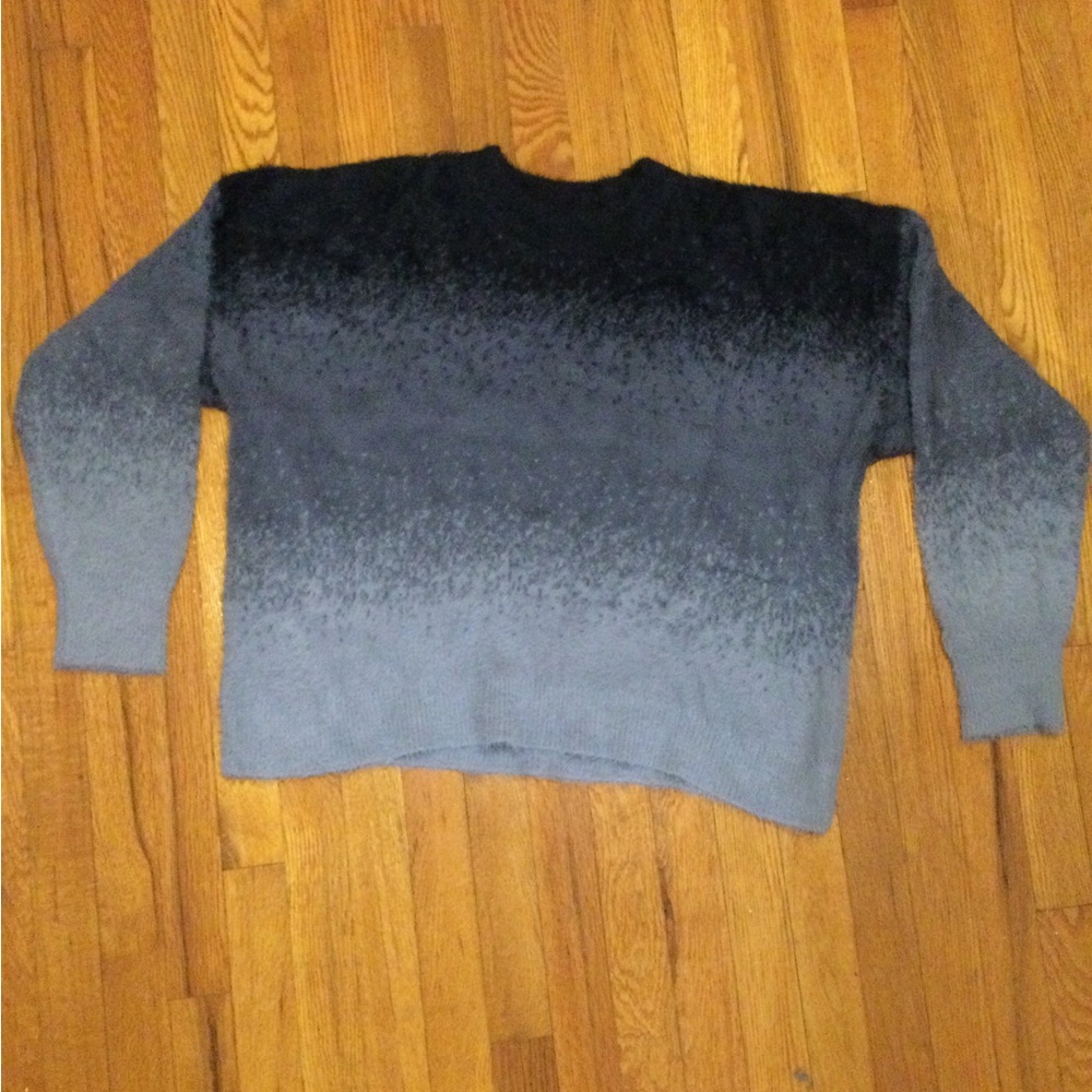 Black and Gray Sweater